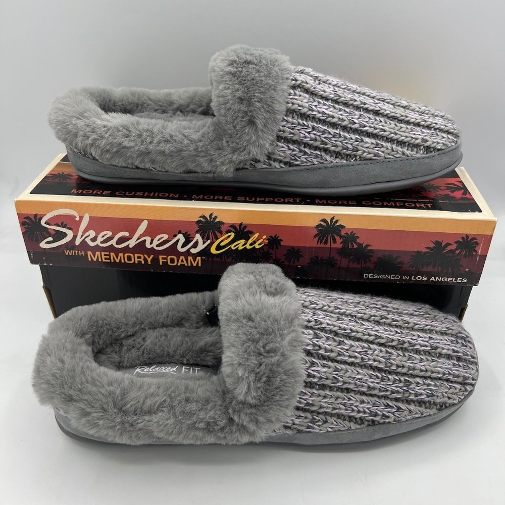 Women's Skechers Cali Beach Bonfire Slippers